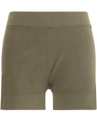 Extreme Cashmere - Rib-Knit Shorts N°450 Bummy Cotton; Kashmir/Capra Hircus Bermuda - Lyst