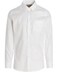 Gucci - Embroidered Logo Shirt - Lyst