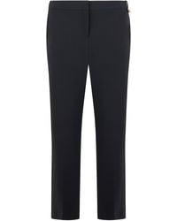 Elisabetta Franchi - Trousers Crepe Polyester Cropped - Lyst