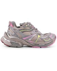 Balenciaga - Runner 2 Nylon Low-Top Sneakers With Leather Inserts - Lyst