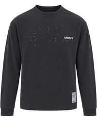 Satisfy - Long Sleeve T-Shirt Mothtech Cotton T-Shirts And Polos - Lyst