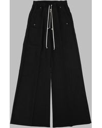 Rick Owens - Trousers Wide Bela Cotton Elastane - Lyst