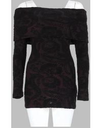 Etro - Sweater With Paisley Foliage Pattern Viscose Tops - Lyst