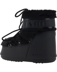 Moon Boot - Icon Low Faux Fur Boots Upper: Modacrylic - Lyst