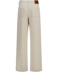 Fendi - Jeans Ff Reverse Cotton - Lyst