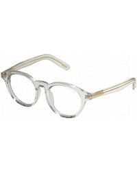 Tom Ford - Eyeglasses Square Full Rim, Transparent Frame And Clear Demo Lens Ft5931-Db026 Sunglasses - Lyst