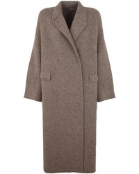 Boboutic - Oversize Double Breasted Coat - Lyst