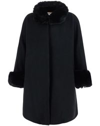 Twinset - Coat Tech Fabric Polyester - Lyst