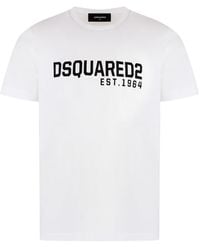 DSquared² - Printed T-Shirt - Lyst