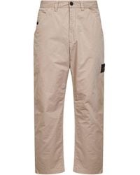 Stone Island - Desert Ripstop Straight-Leg Trousers - Lyst
