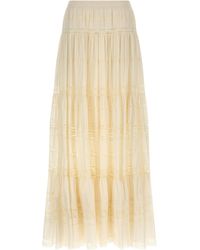 Ermanno Scervino - Cotton Mini Skirt - Lyst