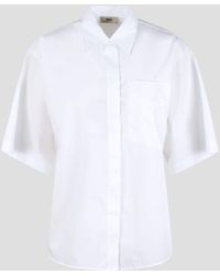 Herno - Cotton Short-Sleeved Shirt - Lyst
