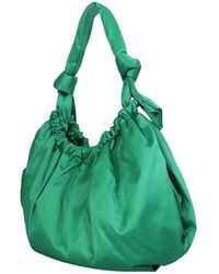 Ganni - Large Hobo Shoulder Handbag - Lyst
