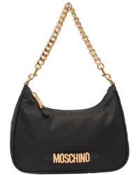 Moschino - Lettering Logo Hobo Bag - Lyst