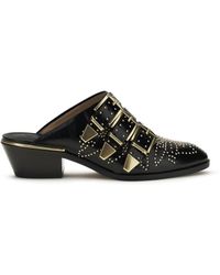 Chloé - Susan Leather Mules - Lyst