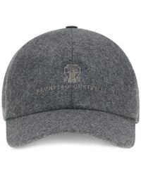 Brunello Cucinelli - Logo Baseball Hat - Lyst