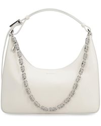 Givenchy - Moon Cut Out Leather Shoulder Bag - Lyst