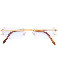 Cartier - Ct0092o Glasses - Lyst