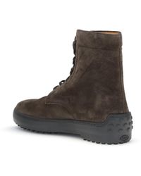 Tod's - Ankle Boots Suede Upper: Leather - Lyst