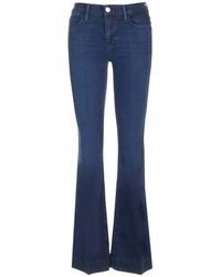 FRAME - Le High Stretch Boot Cut Jeans - Lyst