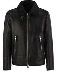Dondup - Regular Shearling Jacket - Lyst
