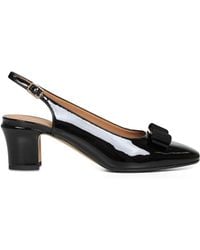 Ferragamo - Vara Bow Slingback Pumps - Lyst