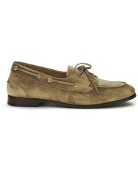Bally - Plume Suede Loafers Buffalo - Lyst