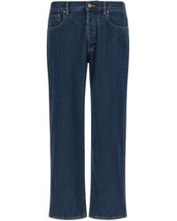 Valentino Garavani - Cotton Straight-Leg Jeans Clothing - Lyst