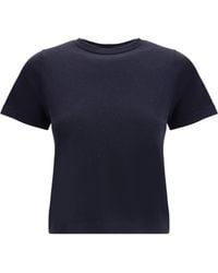 Extreme Cashmere - Knit T-Shirt Cotton; Kashmir/Capra Hircus Top - Lyst