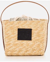 Plan C - Straw Basket - Lyst