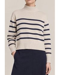Brunello Cucinelli - Striped Wool Sweater Clothing - Lyst