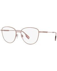 Burberry - Eyeglasses Cat Eye Full Rim, Frame And Clear Demo Lenses Lens Be13761343 Sunglasses - Lyst