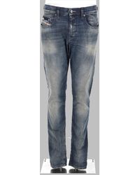 DIESEL - Jeans D-Strukt Cotton Elastane - Lyst