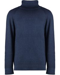 Malo - Cashmere Turtleneck Sweater - Lyst