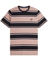 Fred Perry - Fp Bold Stripe T-shirt Clothing - Lyst