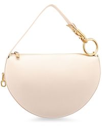 Burberry Junior Knight Handbag in Natural | Lyst