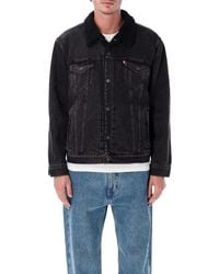 Levi's - Denim Type Iii Sherpa Trucker Jacket - Lyst