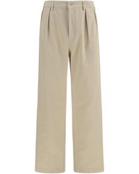 Prada - Straight-Leg Cotton Pants - Lyst
