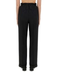 Maison Margiela - Wool And Mohair Pants Trousers - Lyst