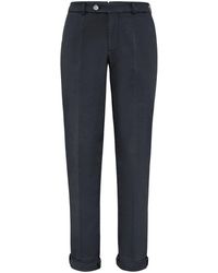 Brunello Cucinelli - Dark Tailored Trousers - Lyst