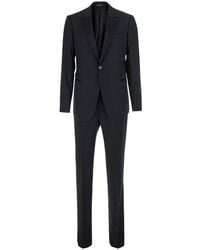 Emporio Armani - Tuxedo Two-Piece Wool Suits - Lyst