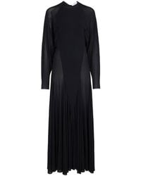 Maison AlaïA - Robe Évasée En Jersey Opaque Dress - Lyst