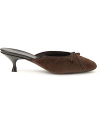 Herbert Levine - Fur Sandals - Lyst