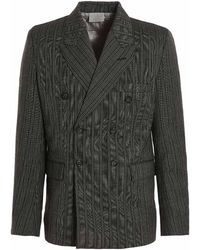 VTMNTS - Blazer 'tonal Double Breasted Tailored' - Lyst