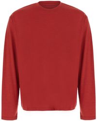 Tonywack - Long Sleeve Wool Relaxed Top - Lyst