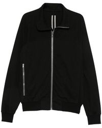 Rick Owens - Zip-Up Sweatshirt Organic Cotton Sweatshirts - Lyst