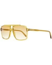 Tom Ford - Kemp Pilot Sunglasses Tf1177 39F 59Mm Ft1177 Plastic (Acetate) - Lyst