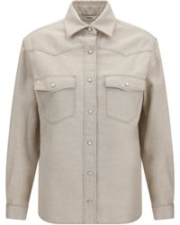 Fendi - Selleria Denim Western Shirt - Lyst