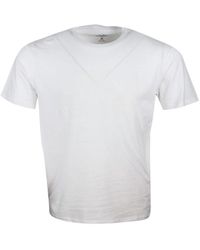 Armani Exchange - Short-Sleeved Crew-Neck T-Shirt With Three-Dimensional Logo On The Chest - Lyst