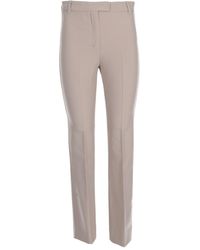 Max Mara - Fatina Pleat Detailed Slim Fit Trousers - Lyst